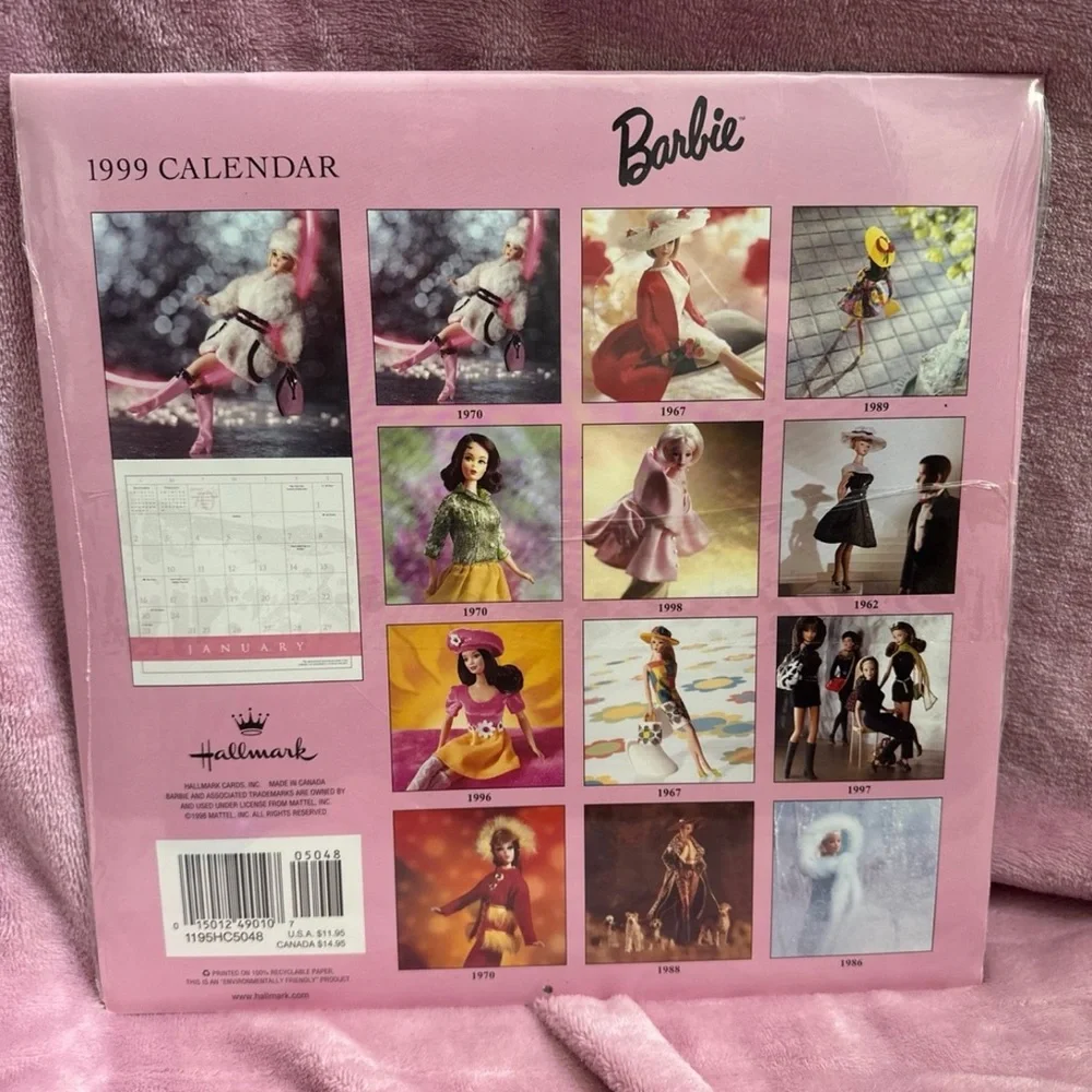 BARBIE 1999 40th Edition Calender